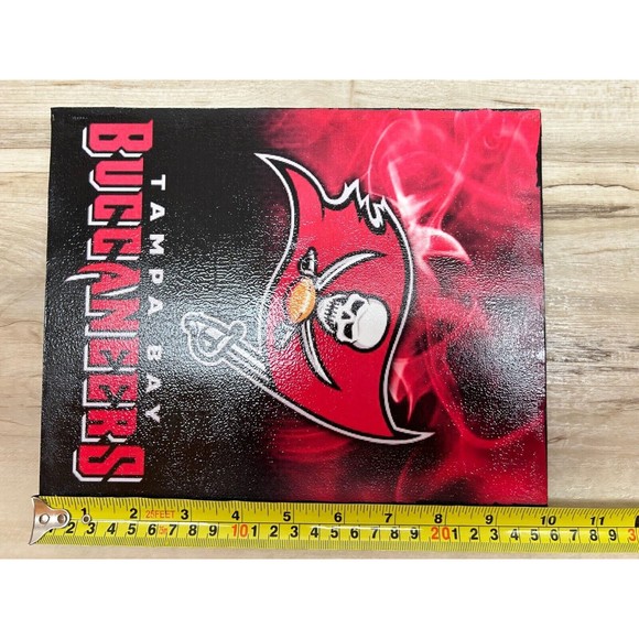 NFL Tampa Bay Buccaneers Painted Framed Wall Decor Picture Size: 10 x 8 Inches - Picture 4 of 4